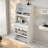 Buffet With Hutch And Foldable Dining Table, Storage Shelves, Side Hooks And A Cabinet With Sliding Doors-102119073