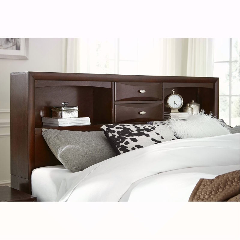 LIT KING LUCILLE MERLOT, Walnut, 55.91" H x 78.62" W x 92.79" D