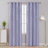 Spurgh Sliver Wave Foil Print Blackout Thermal Grommet Curtain Panels (Set of 2)-792607147-792607140