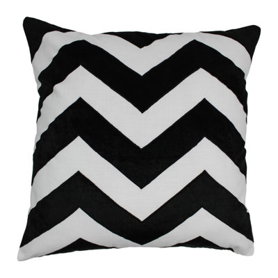 Coussin en coton Indian Chevron
