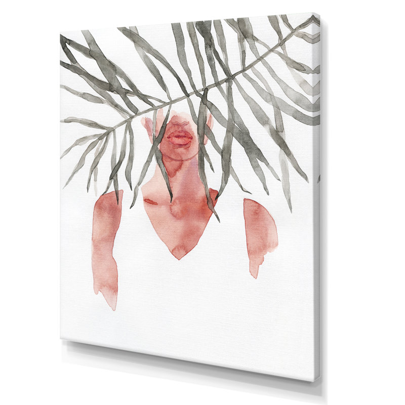 «Botanical Fantasy», reproduction d'art sur toile glam, H 20 po x l 12 po x P 1,5 po, Toile tendue