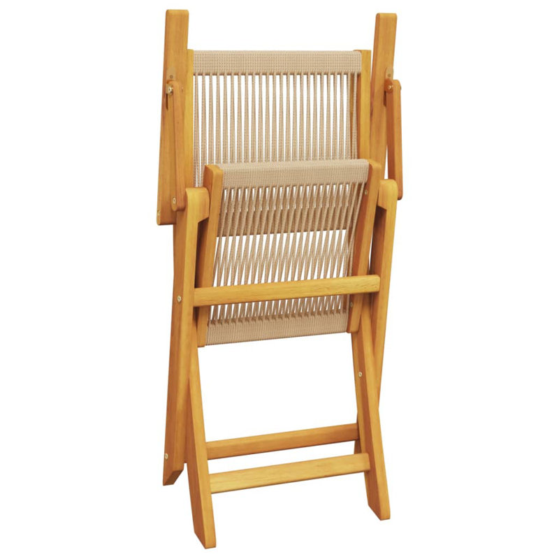 Bedoya Patio Dining Accent Chair, Beige