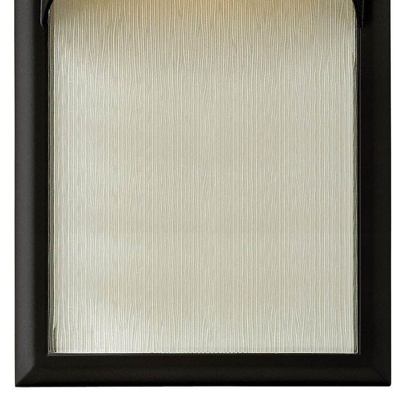 Cascade Outdoor Flush Mount, Satin Black, MED