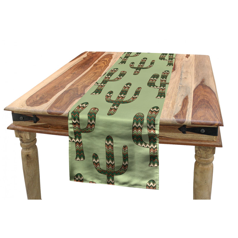 Cactus Table Runner, 120" x 16"