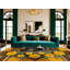 Tapis lavable de style souci du sud-ouest Marigold-1703080951