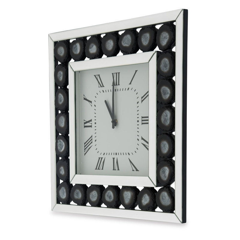Montreal Glass Analog Wall Clock
