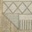 Tapis intérieur / extérieur en polypropylène tissé à la machine de style sud-ouest de couleur brun foncé / gris Days-1648368071