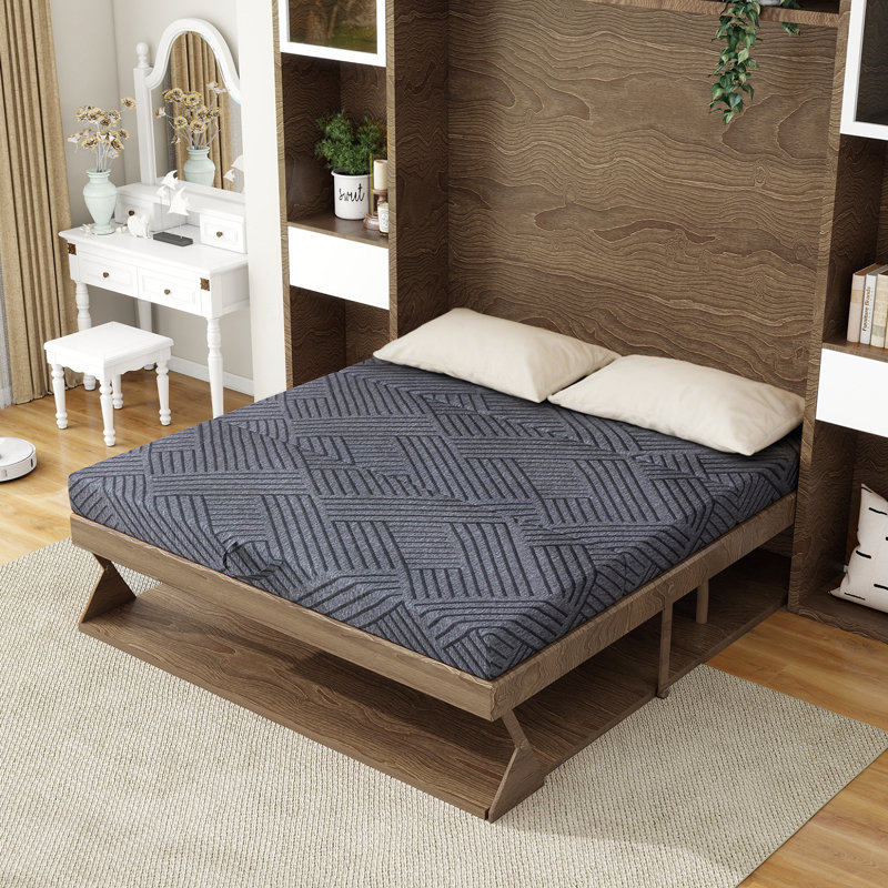 Matelas en mousse à mémoire de forme pliable de 6 po dans une boîte Driffield, Grand lit