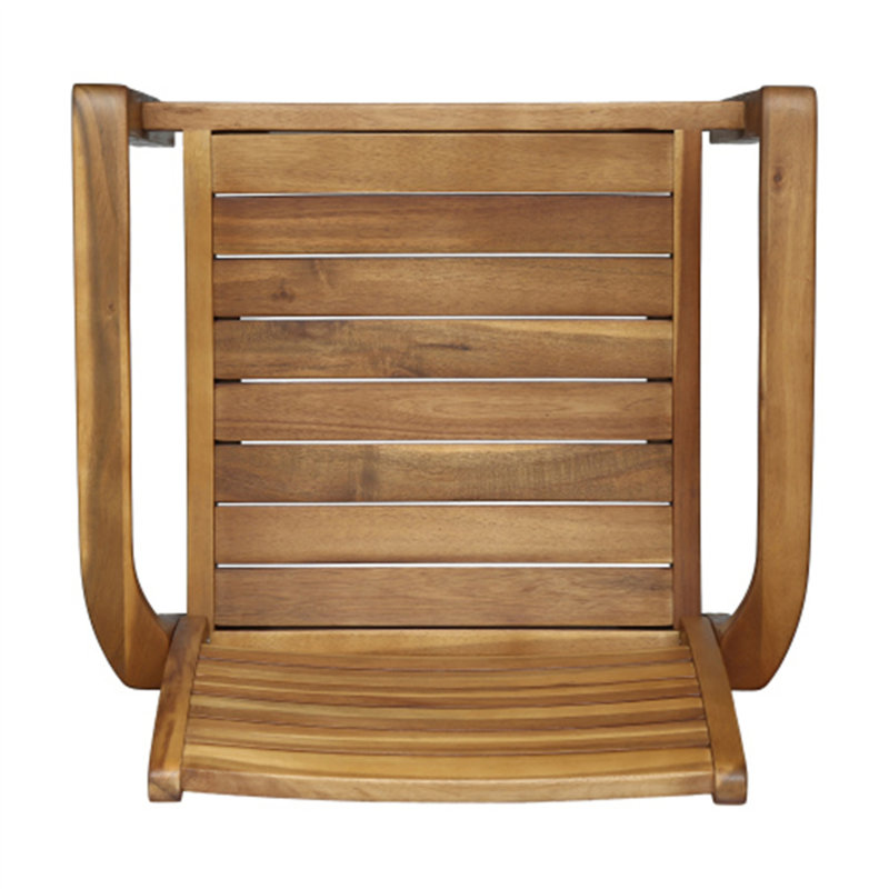 Chaise de salle à manger d'extérieur (excluant la table), Naturel