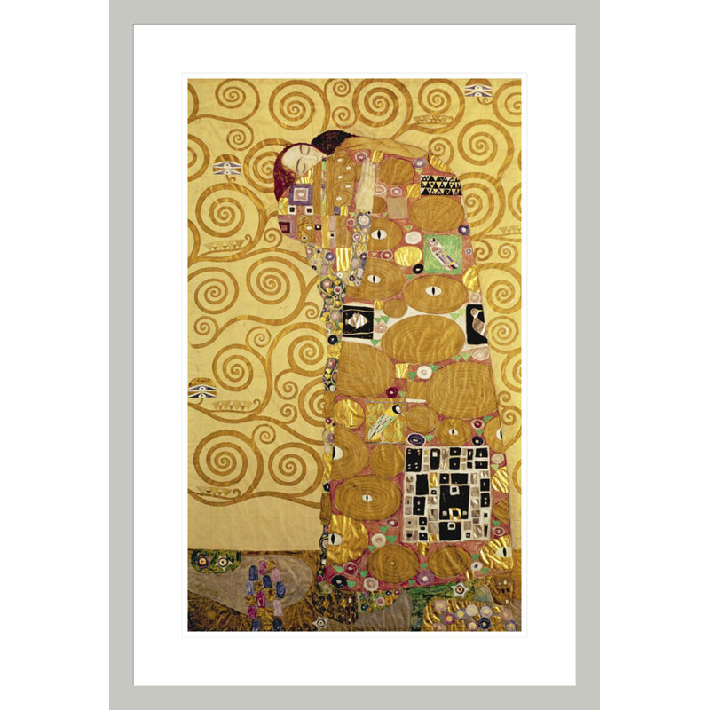 Foulard par Gustav Klimt, impression giclée encadrée, 29.5" H x 20.39" W