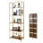 Lejon No Assembly Folding Etagere Bookcase-441723492-535560353