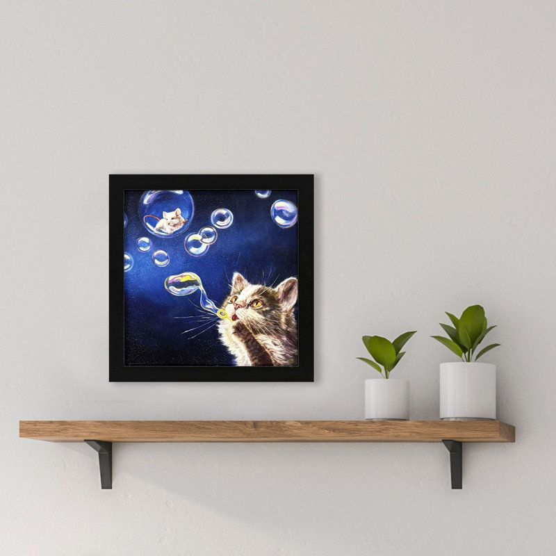Blowing Bubbles Print by Heffernan Propac Images