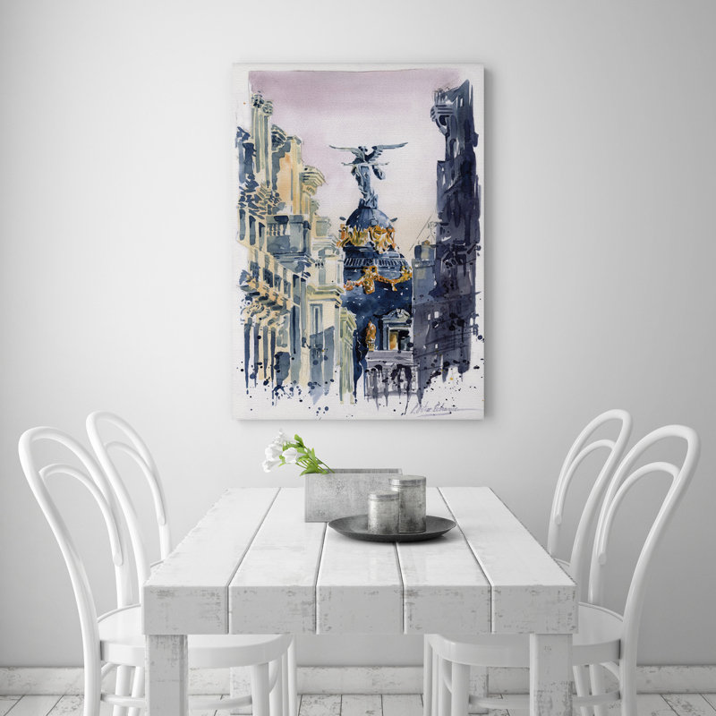 Places Vista Alta 1 Piece Wrapped Canvas Painting, 120cm H x 80cm W x 3cm D