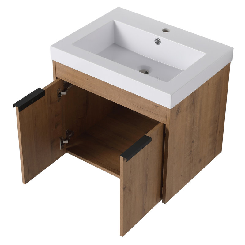 Meuble-lavabo 24 po avec lavabo en résine