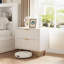 49cm W Manufactured Wood Bedside Table