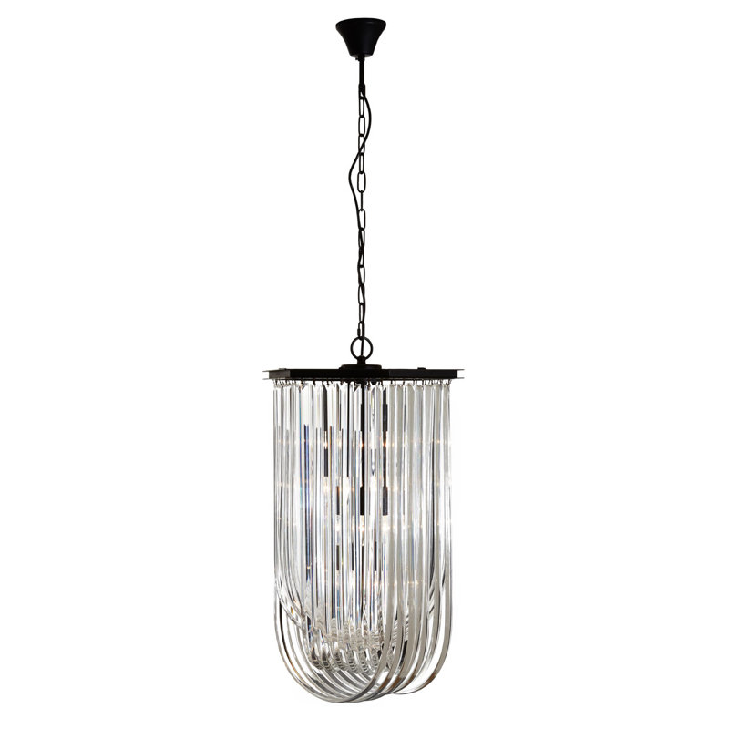Berman - Light Black Crystal Pendant