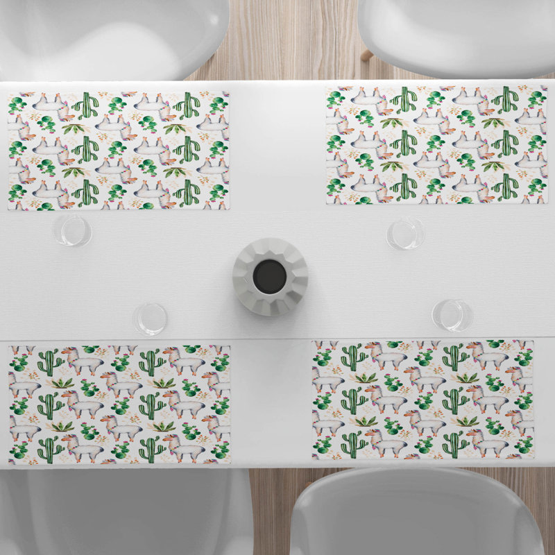 Polyester Animals/Nature Rectangle Placemat