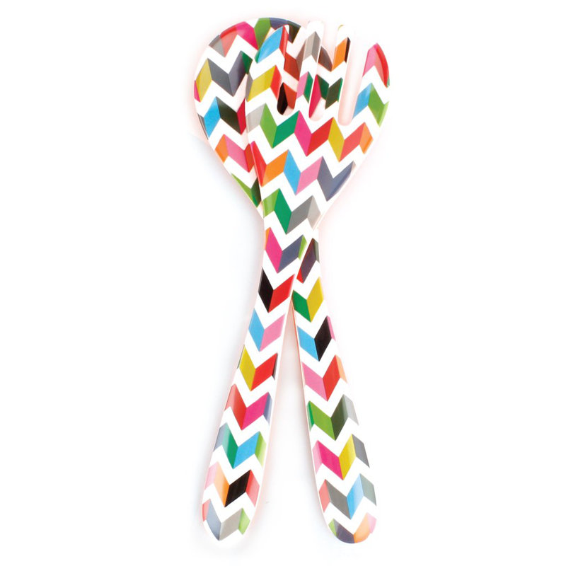 Ziggy Melamine Salad Servers