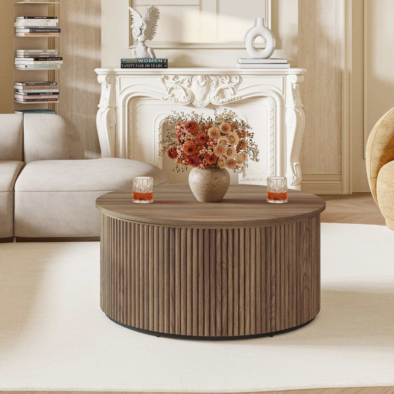 Table basse Guinna, Noyer