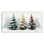 «Festive Evergreen Trio», art mural sur toile tendue