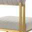 Chaise de salle à manger sans accoudoirs avec dossier bas et structure en métal Mirosava-439647146-439647151-417194181