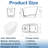 51-inch Freestanding Solid Surface Deep Soaking Bathtub with Seat