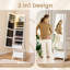 Freestanding Jewelry Armoire