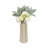 Textured Ceramic Decorative Vase - Modern Sculptural Accent Piece-389458322