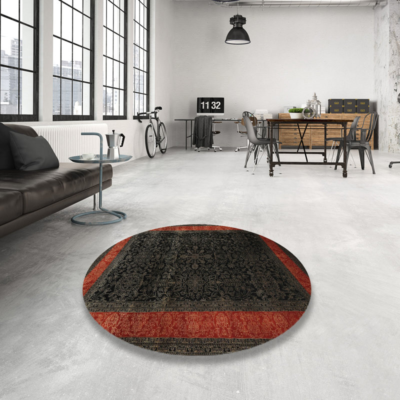 Mannheim Oriental Indoor Rug, Round 7'
