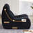 Chenille Fabric Oversized Bean Bag Chair-1385782219