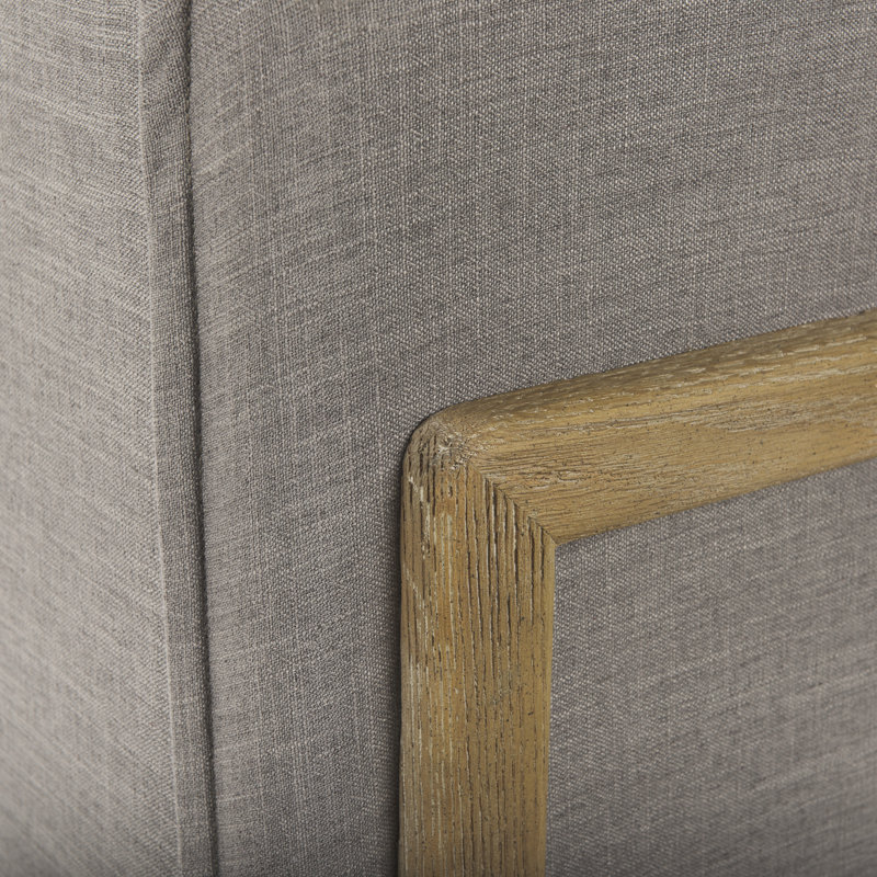 Tatianya Upholstered Sofa, Flint Gray