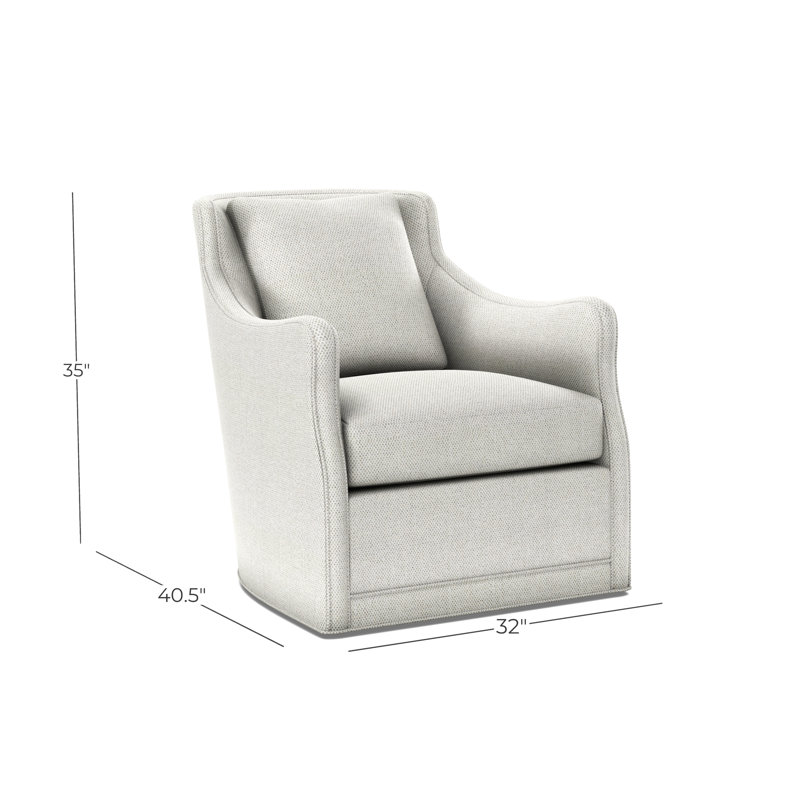 Arcadia Swivel Rocker, Dreamy Seasalt
