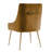 19'' H Velvet Upholstered Metal Parsons Chair-1322090724-1240925508