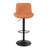 Mahirah Swivel Upholstered Adjustable Height Counter Stool with Metal Frame-1322851213