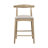 Eameson Mid-Century Modern Upholstered Stools With Rubberwood Frame-119920223-119920220