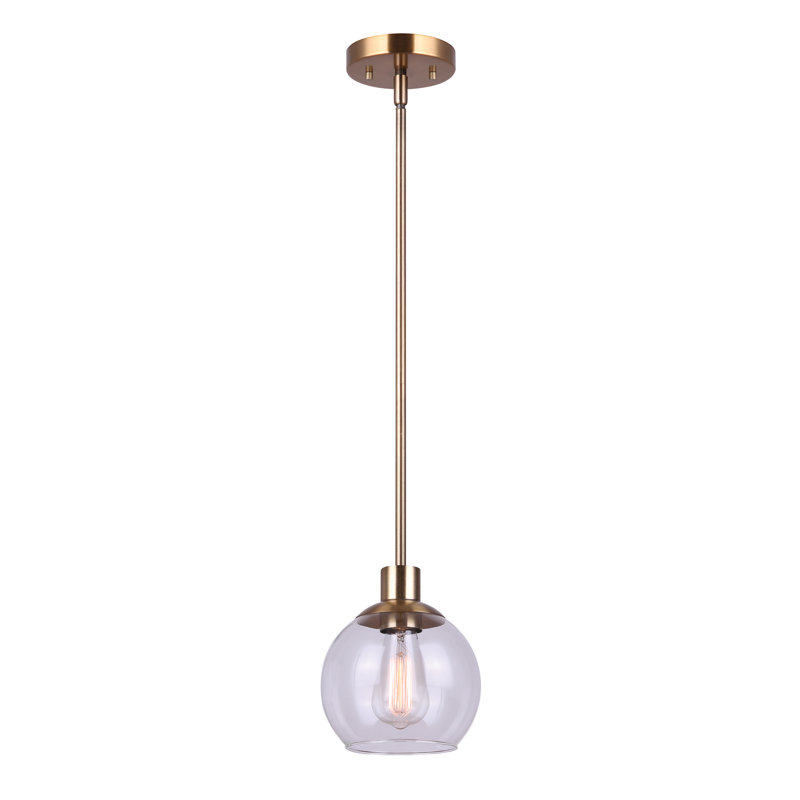 Luminaire suspendu sphère 1 lumière Oman