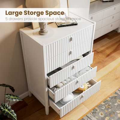 5 - Drawer Dresser, 44" H