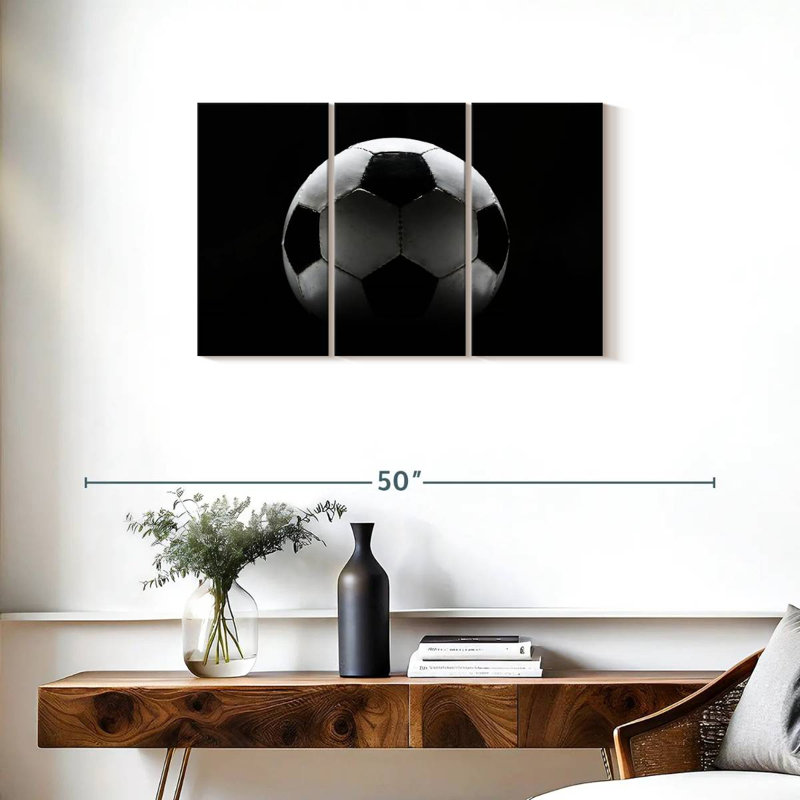 Ballon de soccer dramatique Sireci, H 20 po x l 33 po