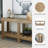 Dente 64'' Solid Wood Console Table
