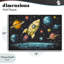 «Whimsical Rocket & Planets», plaque murale par Creative Studio-1741880848