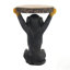 Hand-Painted MGO Dog Statue Side Table, Durable and Versatile Indoor/Outdoor Decor for Pet Lovers