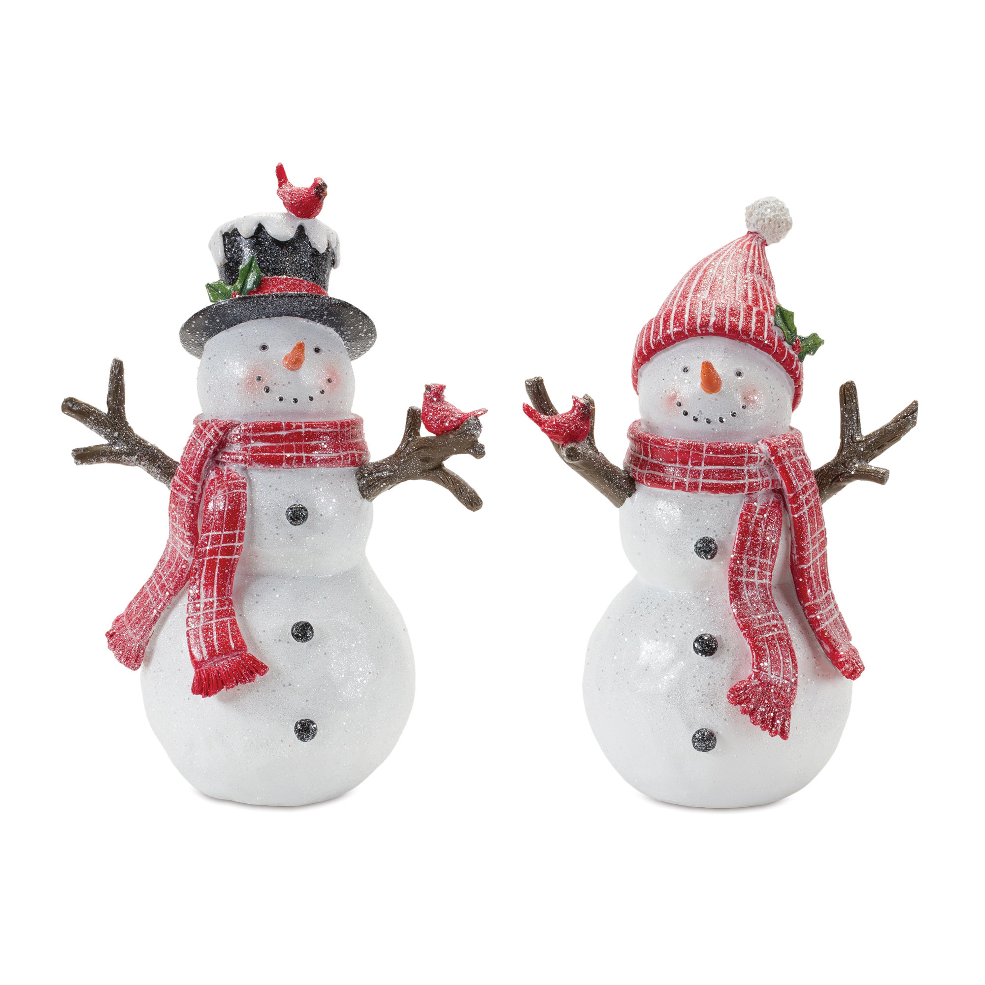 https://assets.wfcdn.com/im/38879285/compr-r85/2478/247800262/snowman-with-cardinal-birds-figurine-set-of-2.jpg