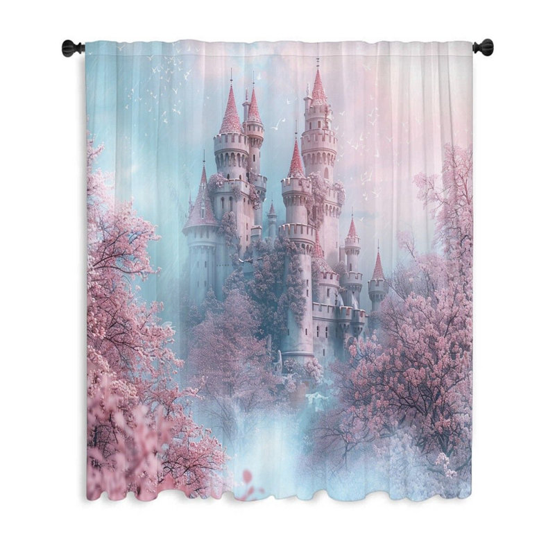 Rideau occultant en polyester Ekke, L 50 po x L 96 po