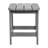 Balasi All-Weather Poly Resin Adirondack Side Table - Patio Table-1008816225