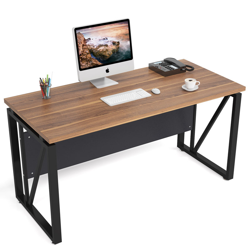 Arlais Metal Base Computer Desk