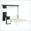 Lit escamotable double avec bureau et rangement