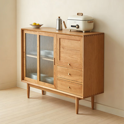 Solid wood multi-functional storage accent chest