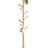 Classic Solid Wood Clothes And Hat Stand-624641973