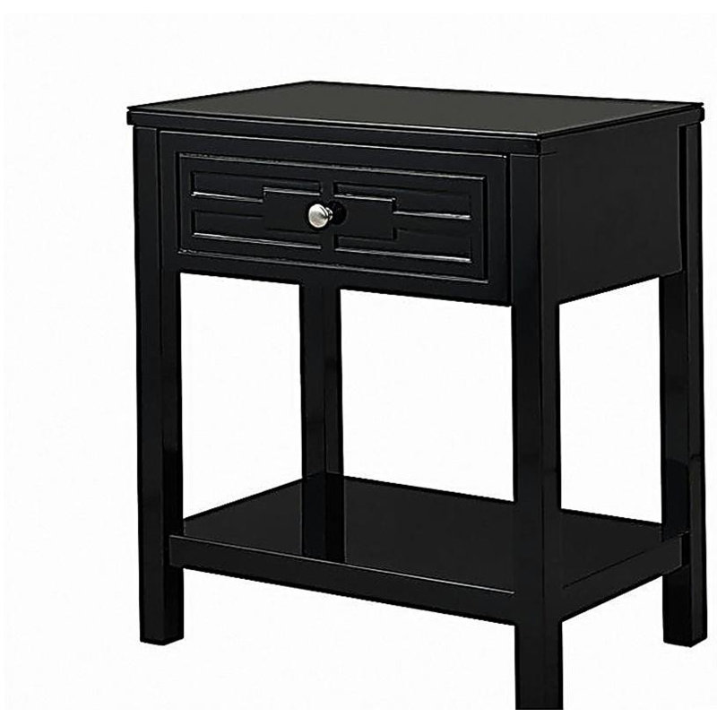 Table de chevet Dylan, Noir