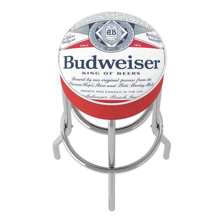 Budweiser Swivel 31'' Bar Stool